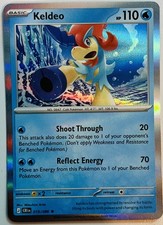 Keldeo 019/086 ME04: Chaos Rising Rare Holofoil EN Pokemon NM