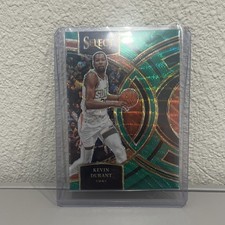 2023-24 Panini Select Kevin Durant Phoenix Suns #199 Green Wave Prizm /50