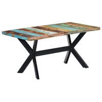 Vidaxl Esstisch 160X80X75 Cm Altholz Massiv Neu