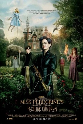MISS PEREGRINE'S HOME FOR PECULIAR CHILDREN MOVIE POSTER 2 Sided ORIGINAL 27x40