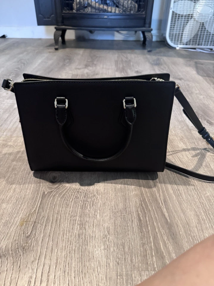 Michael Kors Black Medium Crossbody Shoulder Bag - Image 2 of 3