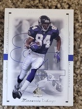 1999 Upper Deck SP Authentic - Randy Moss #47 Minnesota Vikings