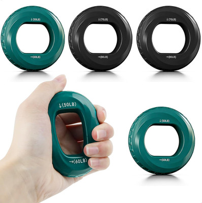 4 Stück Forearm Trainer,Unterarm Training,Target Strength Handmuskeltrainer, Kra