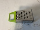 SMALL USEFUL MINI GRATER STAINLESS STEEL USEFUL MINIATURE Green Top — photo 2