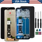 A++For Motorola Moto G Play 2024 XT2413 LCD Display Touch Screen Digitizer±Frame