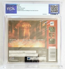 SEALED Megami Tensei DEVIL SUMMONER Akuma Zensho WATA PSA 9.0 A+ SEGA SATURN NEW