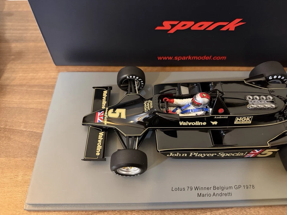 1/18 Lotus 79 John Player vincitore speciale GP del Belgio 1978 #5 M.Andretti - Immagine 3 di 4