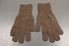 US Army Cold Weather Light Weight Glove Inserts - Brown - XLarge - New