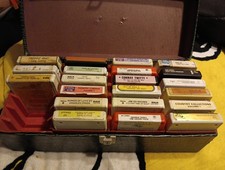 Vintage 8 Track Country Music Collection Great Shape 