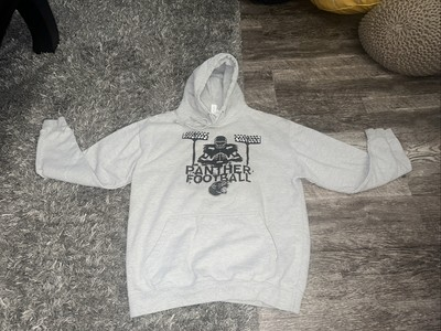#ad Odessa Permian PANTHER FOOTBALL MOJO Hoodie L Gray Friday Night Lights Nice $44.99