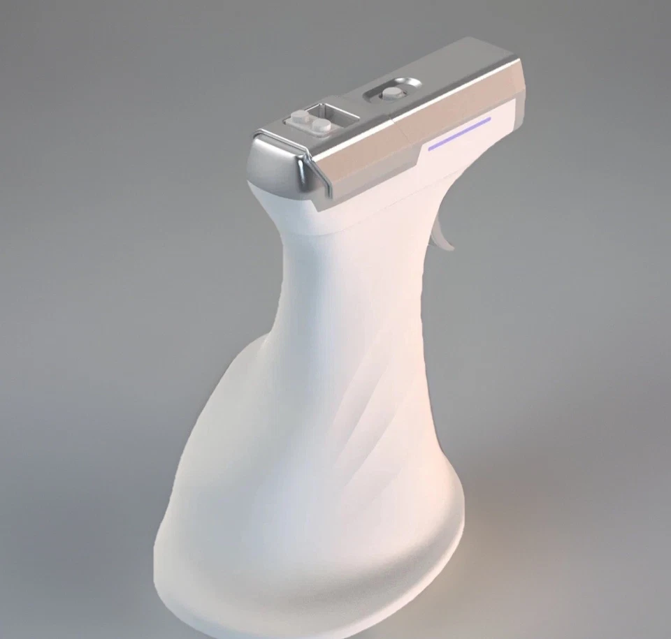 White ErgoStrike7 Ragnok Gaming Gun Mouse With Recoil Feedback, FPS, Ergonomic - Image 3 of 4