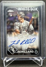 2024 Topps Chrome Rookie Autographs Zach Remillard #RA-ZR (AU, RC) White Sox RC