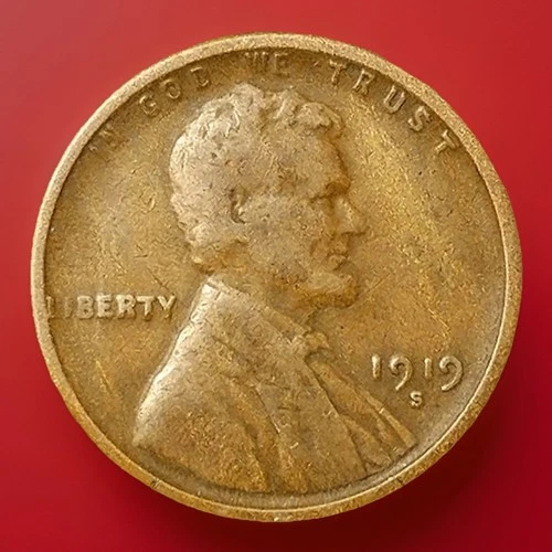 A 1919-S Fine Lincoln Cent Wheat Penny is considered the best value on eBay.