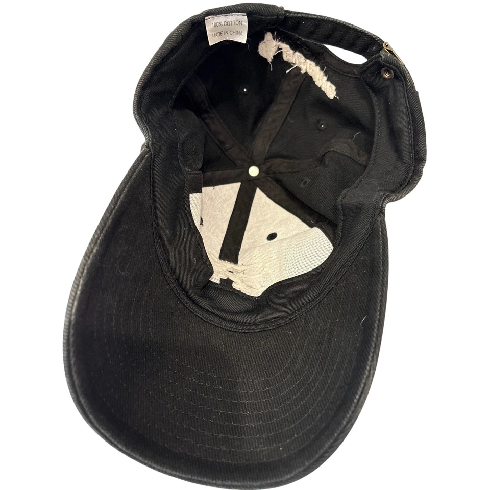 Phantom Works black Boeing 100% cotton hat adjustable - Image 3 of 3