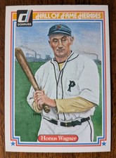 HONUS WAGNER, 1983 DONRUSS HALL OF FAME HEROES #5