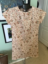 True Vintage hand-sewn MidcenturyShift dress spring/summer made in 1970s Mint