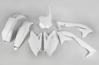 Kawasaki KXF 450 2018 Ufo Plast Verkleidung Kunststoff Kit Weiß