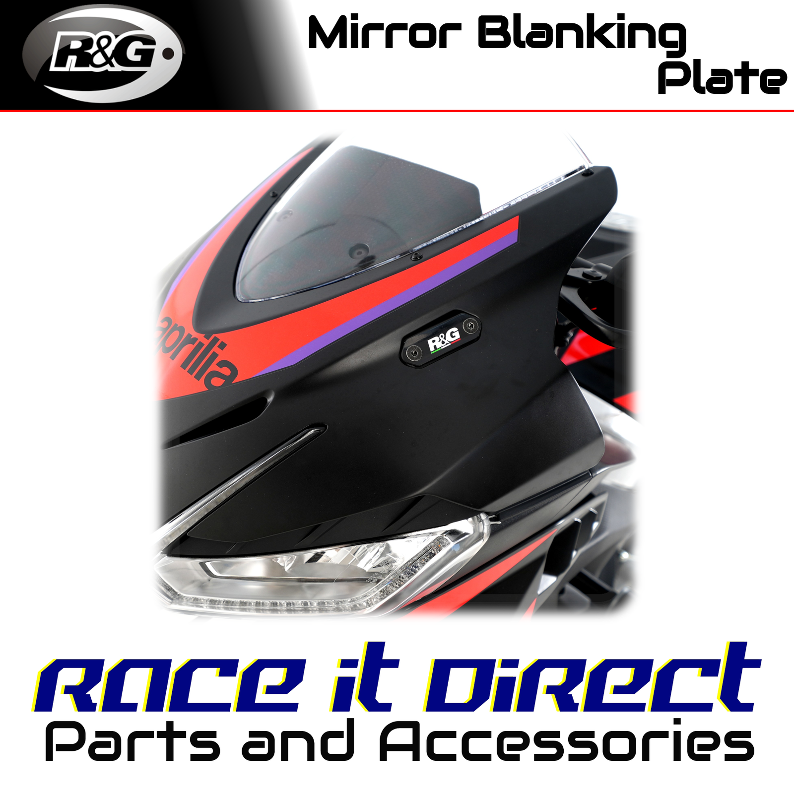 R&G - MBP0044BK - Mirror Blanking Plates