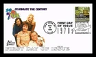 DR JIM STAMPS US COVER ALL IN THE FAMILY TV SHOW 1970S CELEBRATE CENTURY FDC