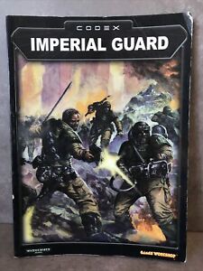 Warhammer 40,000 WH40K-Imperial Guard Codex-Softback-Retro 2003