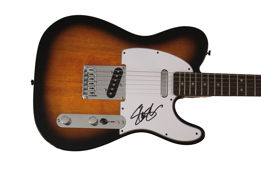 SLASH SIGNED AUTOGRAPH FENDER TELECASTER ELECTRIC GUITAR