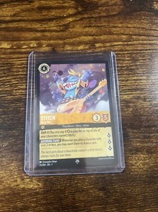 Disney Lorcana Stitch Rock Star Super Rare (NonFoil) 23/204 First Chapter NM