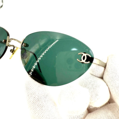 CHANEL Rimless Sunglasses 4003 103 71 Body Only | eBay