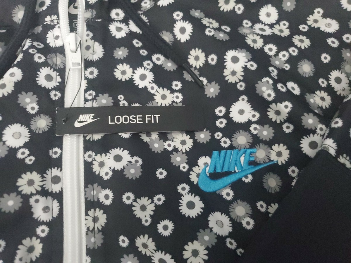 nike heritage floral jacket