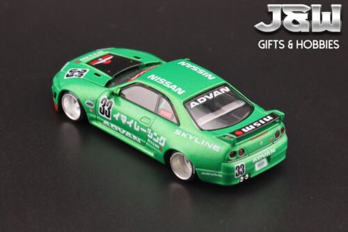 Kaido House x Mini GT Nissan GT-R (R33) Imai Racing V1 – Green #150 1/64 - Picture 6 of 12