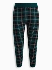 Torrid Full Length Signature Waist Sweater Legging Green 3 3X 22 24 #G14769