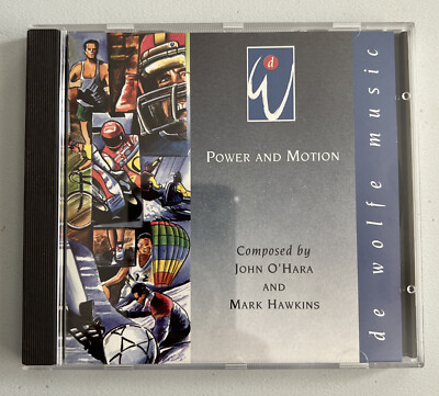 POWER AND MOTION Library Music Composed by JOHN O'HARA & MARK HAWKINS CD ALBUM