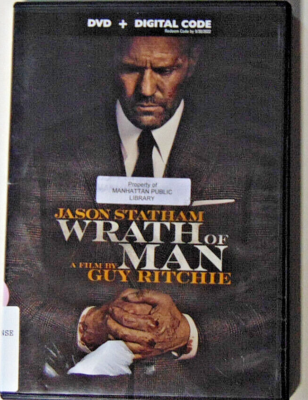 Wrath of Man DVD Jason Statham Guy Ritchie 2021 Action/Thriller