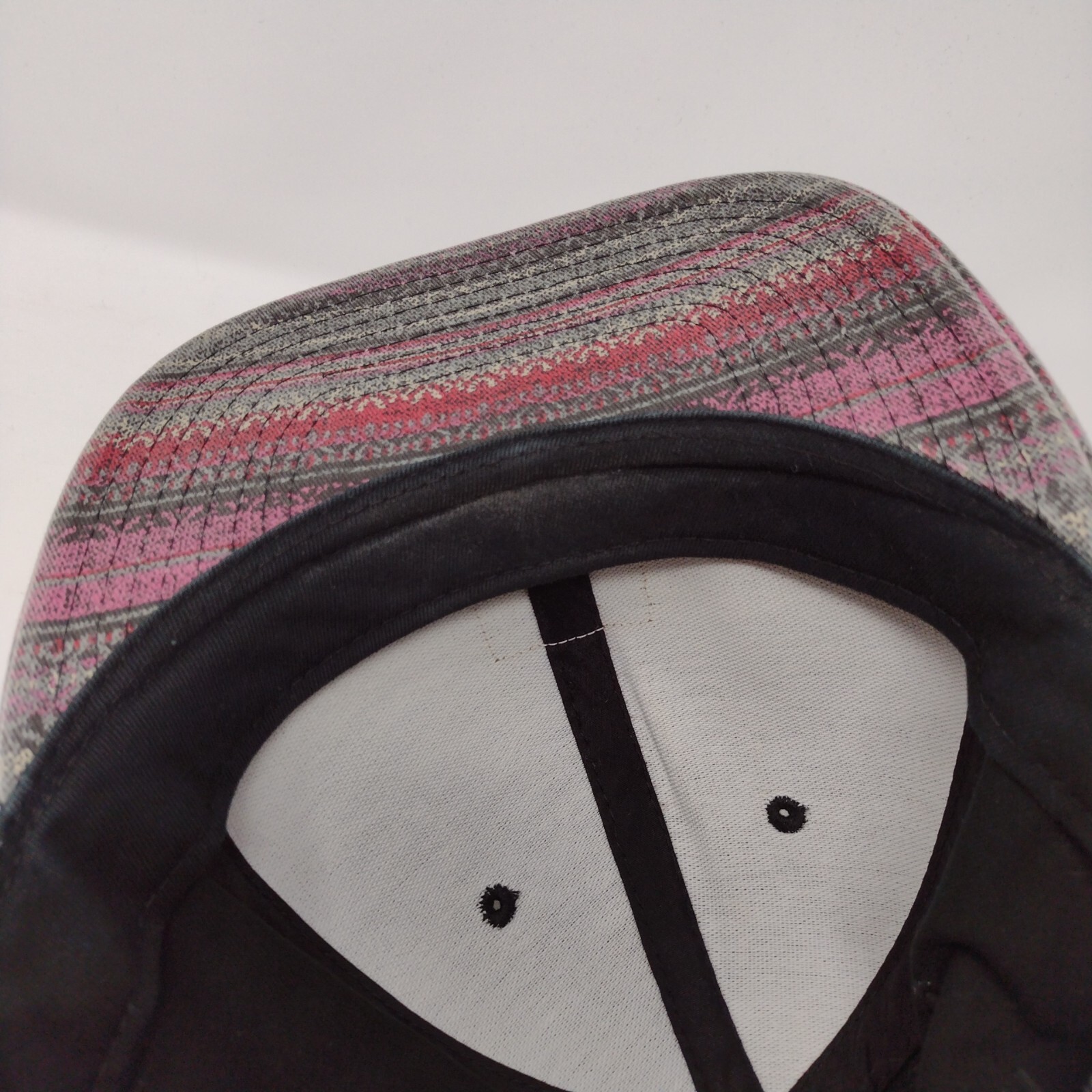 Vans Leather Patch Snapback Hat Multi OSFA Adjust… - image 7