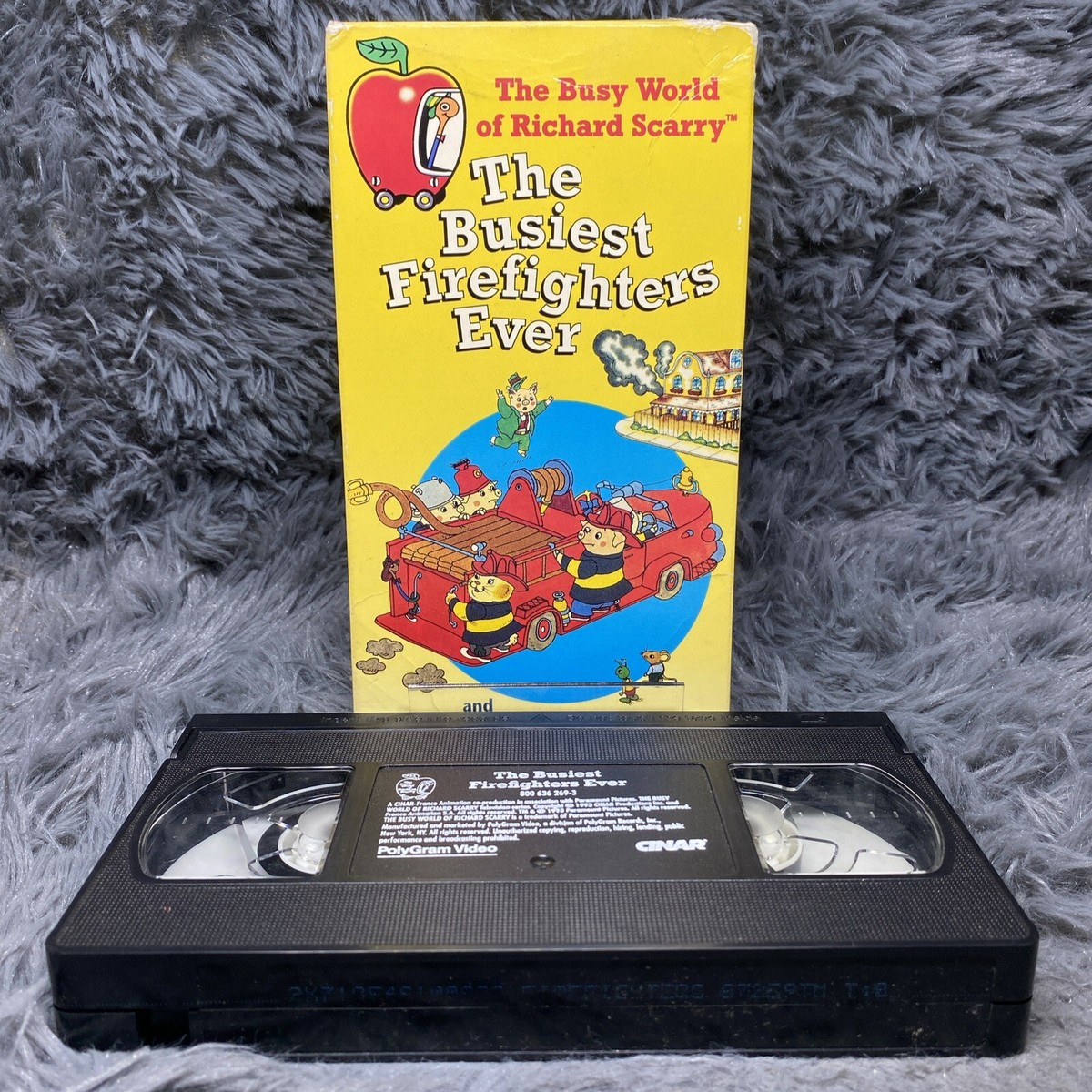 The Busy World of Richard Scarry The Busiest Firefighters Ever VHS