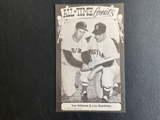 1973 TCMA ALL TIME GREATS POSTCARDS PICK CARDS YOU WANT