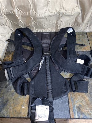 black mesh baby bjorn