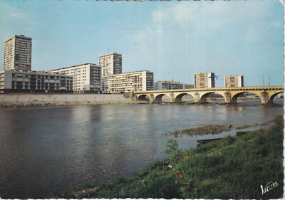 Alte Postkarte - Tours - Les rives du Cher et les nouvelles cités résidentielles