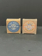 Mr ZOGS Sex Wax Surf Board WAX Mr. Zogs Lot of 2 Sealed NOS NEW Tropic Mid Cool
