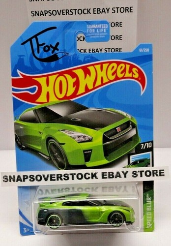 2019 HOT WHEELS '17 NISSAN GT-R (R35) - GUACZILLA TFOX, HW #61, NICE CARD, VHTF - 第 1/7 張圖片