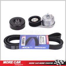 Serpentine Belt Component Kit 90K38103B for 03-10 2012 Chevrolet Express 1500 V6
