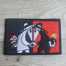 SPY VS SPY Tactical Morale Patch Hook and Loop