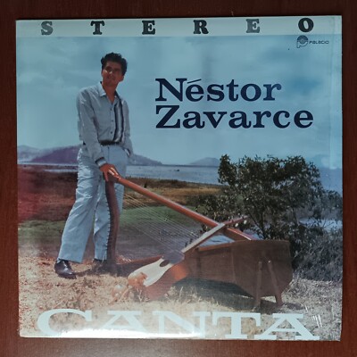 Nestor Zavarce Canta Vinyl LP Latin Folk Joropo Instrumental Arpa