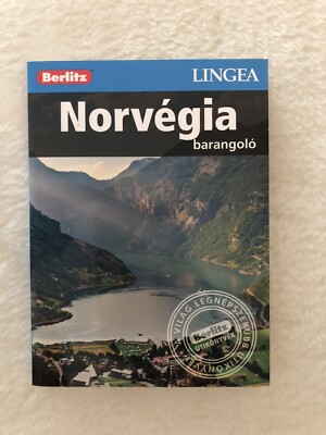 Norvégia Berlitz útikönyv / barangoló / Norwegen Reiseführer / Ungarisches Buch