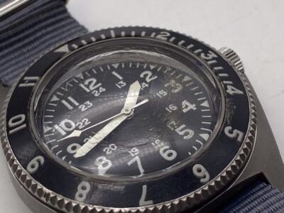 Benrus Type II Class A Men's Black Watch - MIL-W-50717 for sale