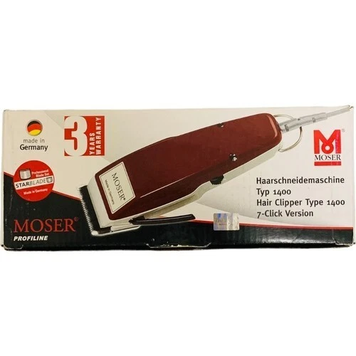 Moser 1400-0050 Cortapelos Barba Profesional Barbero Hombres Recortadora de Pelo Afeitadora Foto 4 de 4