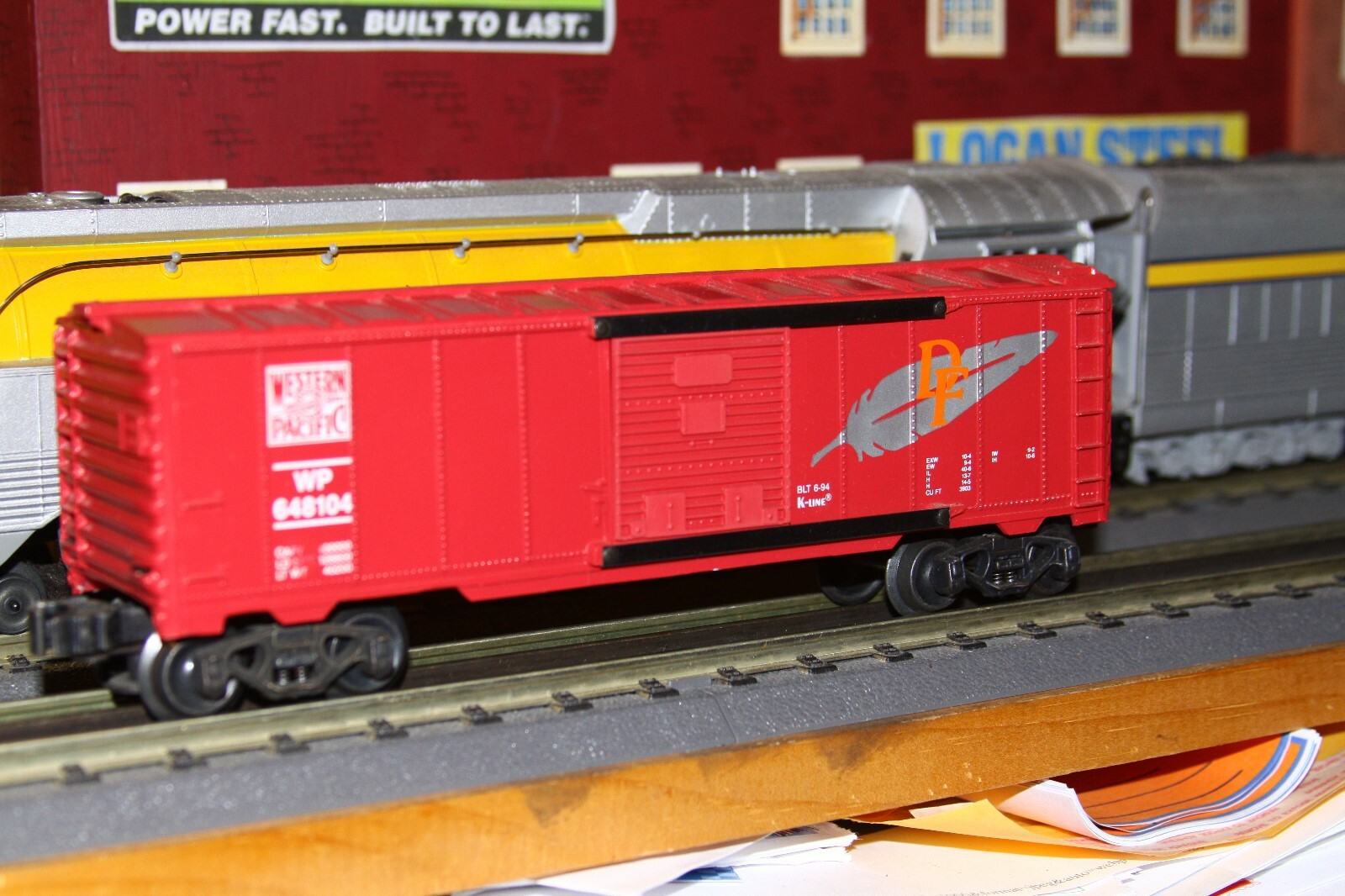 K-line O gauge K648104 Box car road WP Small New in Original box | eBay