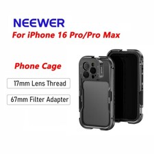 NEEWER Protective Case 17mm Lens Baseplate 67mm Adapter For iPhone 16 Pro Max
