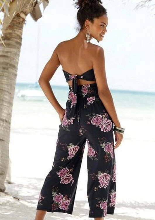 NEU OVERALL SMOK TOLLER RÜCKEN VISCOSE 34 36 38 40 42 S'OLIVER schwarz *78420025 - Bild 2 von 4