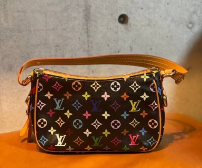 Louis Vuitton M40054 Monogram Multicolor Lodge PM Shoulder Bag | eBay