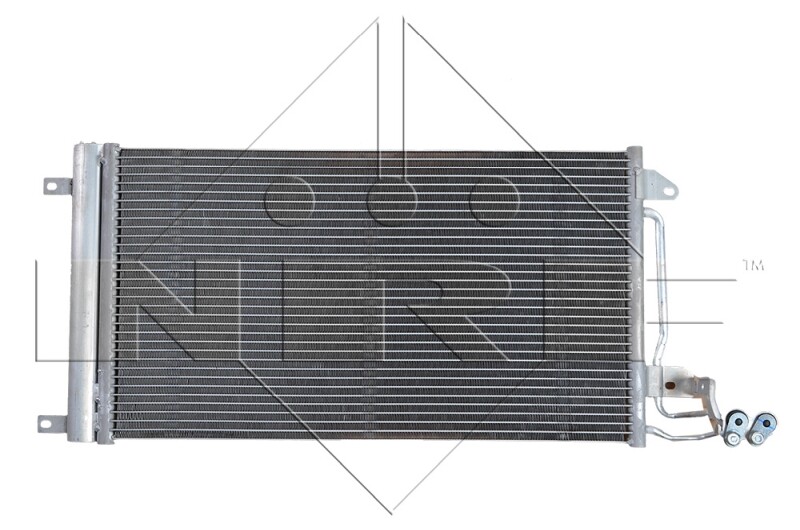 NRF 35910 Condenser, air conditioning for AUDI,SEAT,SKODA,VW